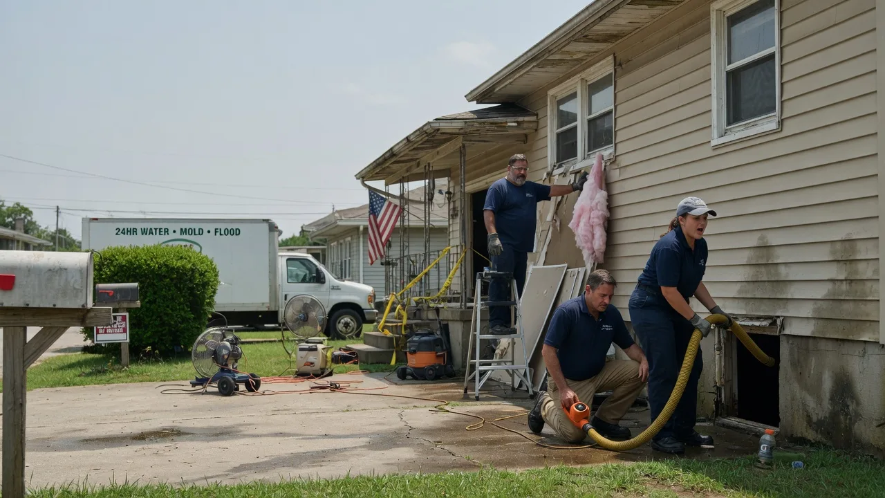 Water Damage Repair in New Hampshire, OH near me